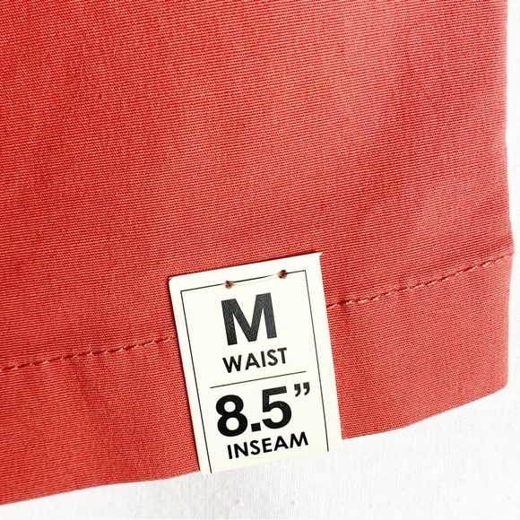 NWT English Laundry Deep Coral Shorts Cotton Stretch size M - Picture 7 of 11